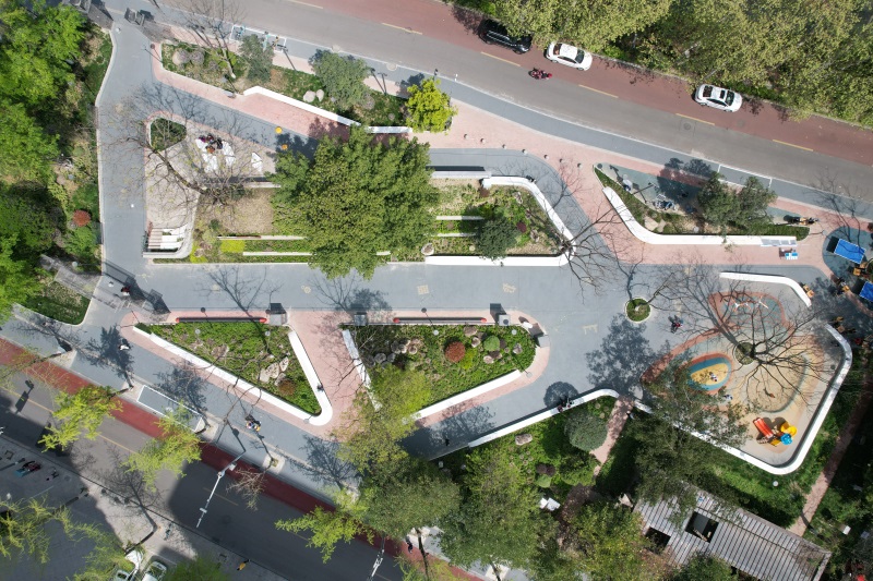 仿水磨石UHPC坐凳